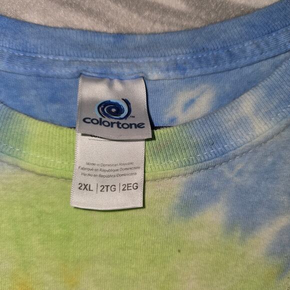 Dollywood Vibes Tennessee Women's T-Shirt Tie Dye Size 2XL - Picture 4 of 9